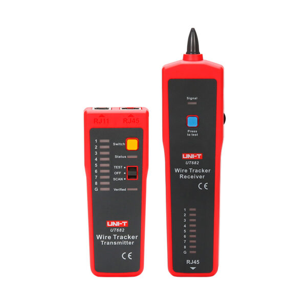 Rastreador de Cable de Red UNI-T UT682 con Tx y Rx, Bater?a de 9V
